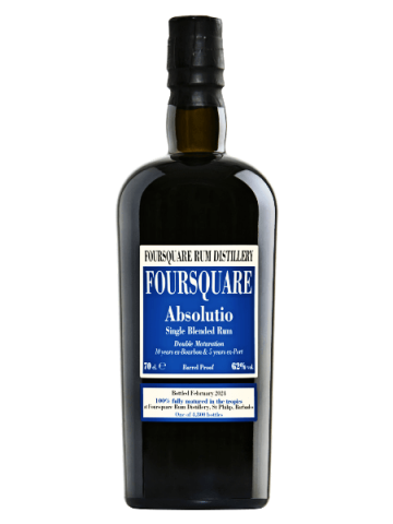 Barbados Single Blended Rum "Absolutio" 62° - Foursquare