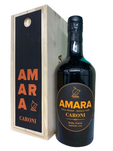 Amaro di Sicilia "Amara Caroni" Full Proof Single Cask Limited Edition - Rossa Agricola